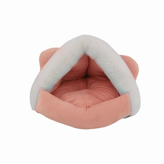 Cozy Tangerine Pet Bed