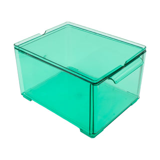 Green Transparent Acrylic Multipurpose Box