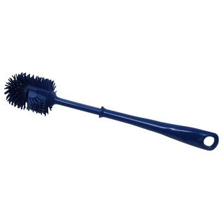 Blue Toilet Brush & Stand