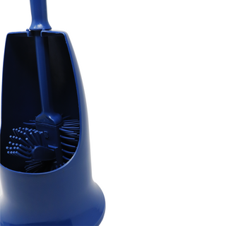 Blue Toilet Brush & Stand