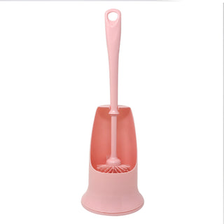 Pink Toilet Brush & Stand