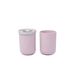 Pink Travel Toothbrush Cup