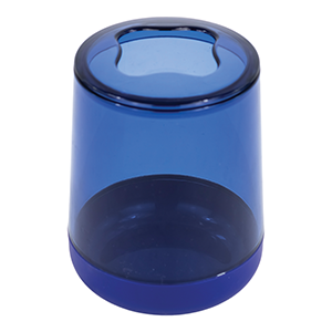 Blue Acrylic Toothbrush Cup
