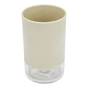 Beige Plastic Bathroom Organizer