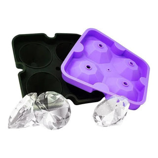 Grey and Purple Diamond Ice Tray