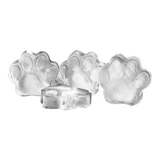 Blue Silicon Paw-Shaped Ice Tray