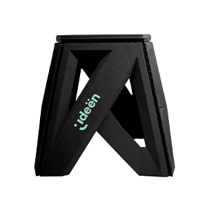 Black Folding Plastic Stool