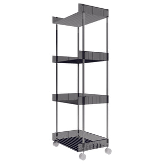 4-Tier Gray Cart