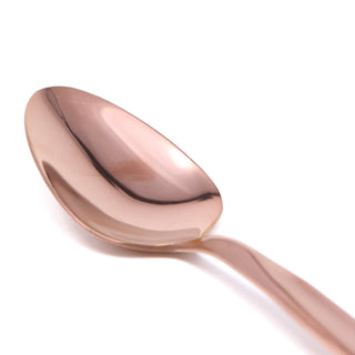 Matte Pink Soup Spoon