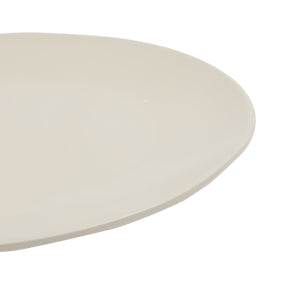 Beige Ceramic Dinner Plate - 11"