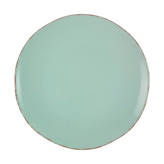 Green Ceramic Dinner Plate