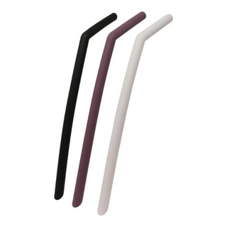 3-Pack Silicone Straws