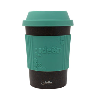 Green and Brown Ideen Coffee Cup