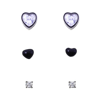 Charming Three-Pair Earring Set