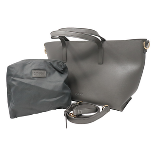 Jumbo Gray Tote Bag