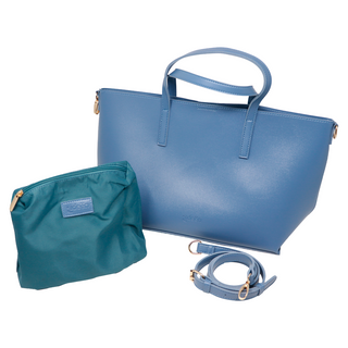 Jumbo Blue Tote Bag