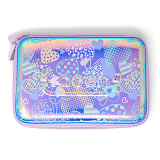 Purple Holographic Pencil Case