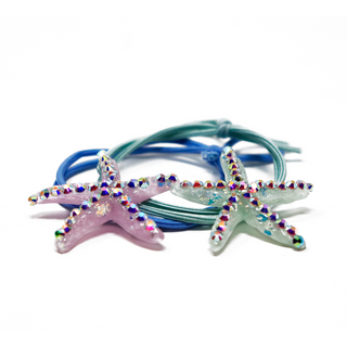 STAR W/STONES HAIR ELASTIC BAND