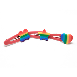 FIGURES W/RAINBOW RED SNAP CLIP