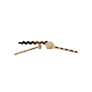 WAVE SHAPE W/STONES HAIR TIE