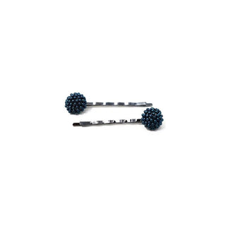 Silver Stone Hair Clip