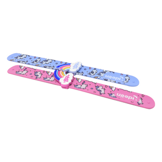 Pink and Blue Rainbow BFF Bracelet Set