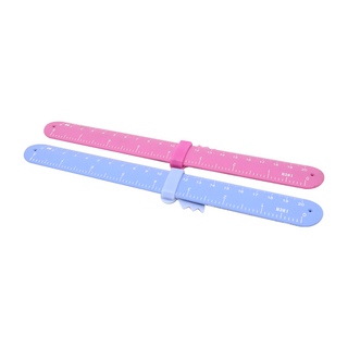 Pink and Blue Rainbow BFF Bracelet Set