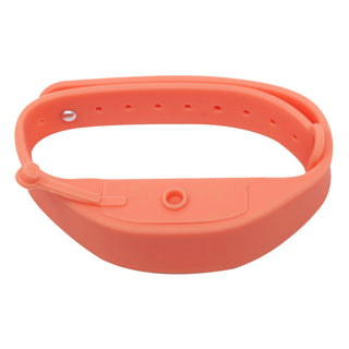 Orange Silicone Hand Sanitizer Bracelet