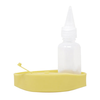 YELLOW SILICONE SANITIZER BRACELET