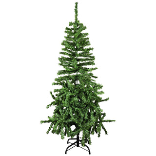 Classic Green Artificial Christmas Tree – 150 cm (5 ft) with Metal Stand