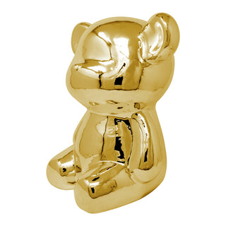 Decorative Gold Teddy Bear Figure