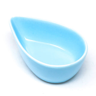 Raindrop Blue Ceramic Dish