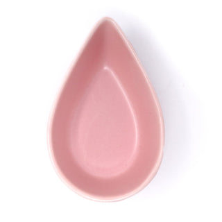 Raindrop Pink Ceramic Dish