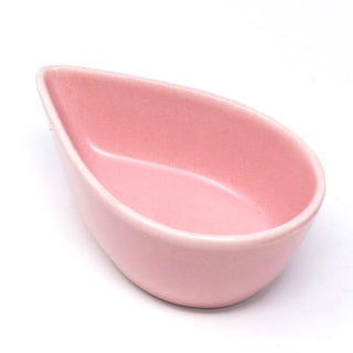 Raindrop Pink Ceramic Dish