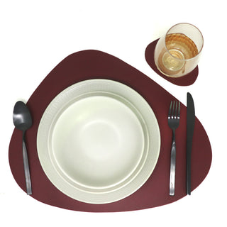 DARK RED PLACEMAT