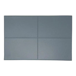 BLUE GRAY SQUARE PLACEMAT