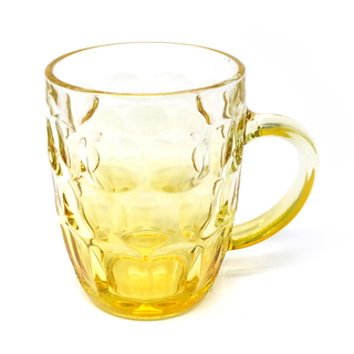 Yellow Glass Mug