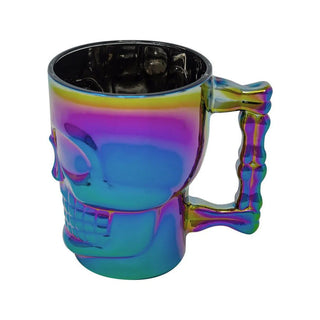 Holographic Skull Mug