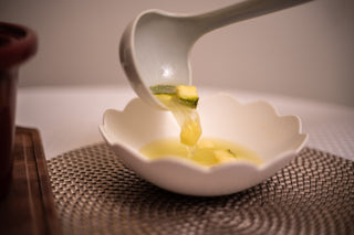 White Flower Bowl