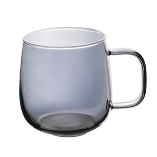 Gray Round Transparent Mug