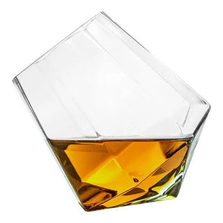 Slanted Whiskey Glass