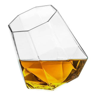 Slanted Whiskey Glass