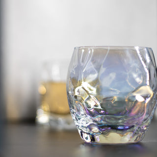 Iridescent Whisky Glass