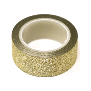 Golden Glitter Tape Roll