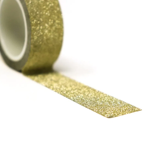 Golden Glitter Tape Roll