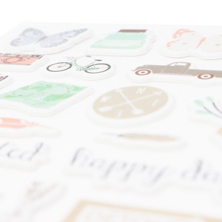 Sticker Sheet - Nature Pastels