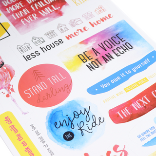 Sticker Book - Variety Pack Phrases Multicolor