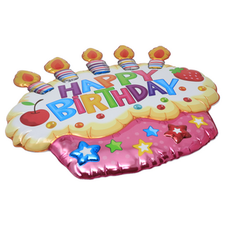 Happy Birthday Cupcake Decorative Wall Sticker