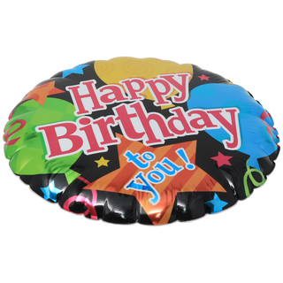 Happy Birthday Balloon Decorative Wall Sticker