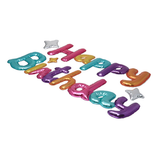 Happy Birthday Balloon Decorative Wall Sticker